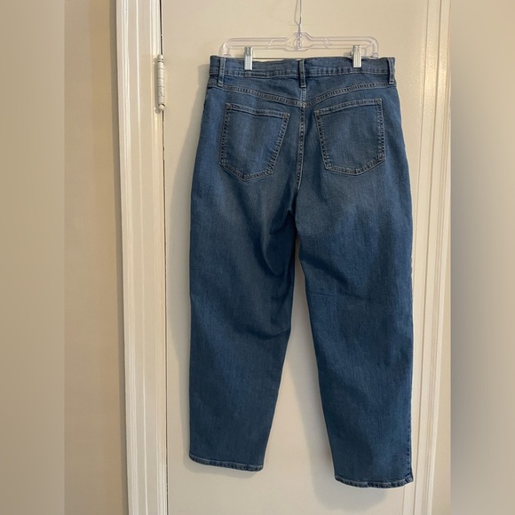 Banana Republic High Rise Straight Blue Jean Size 31/12 - Picture 2 of 15
